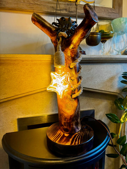 Lumière d'étoile rustique ⭐