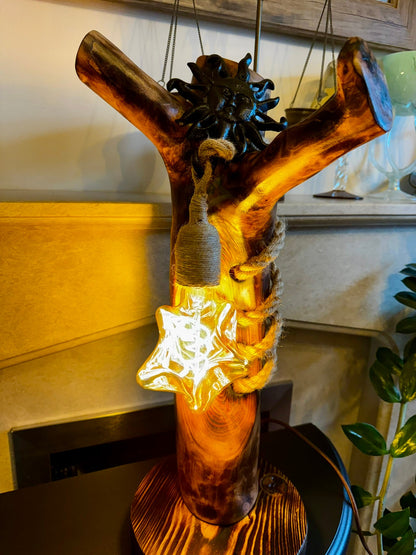 Lumière d'étoile rustique ⭐