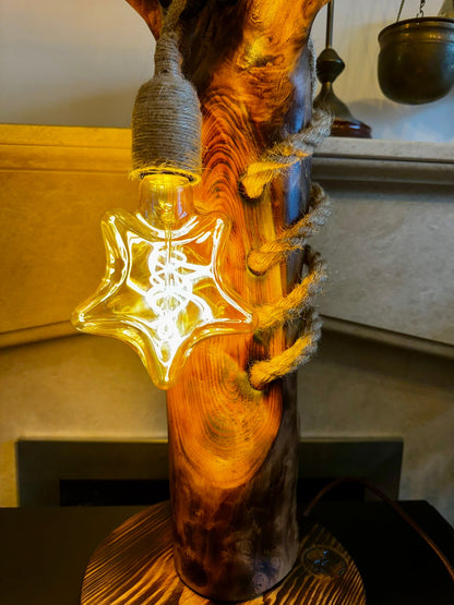 Lumière d'étoile rustique ⭐