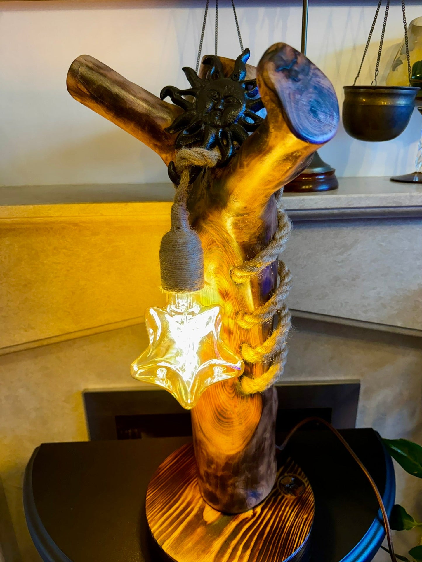 Lumière d'étoile rustique ⭐