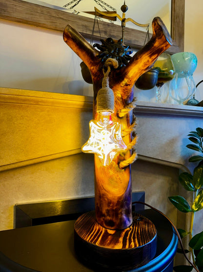 Lumière d'étoile rustique ⭐