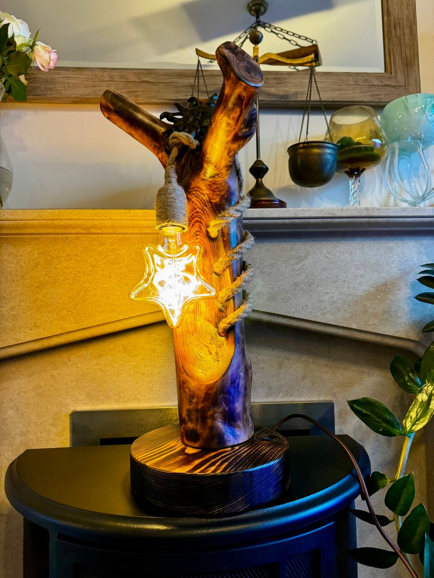 Lumière d'étoile rustique ⭐