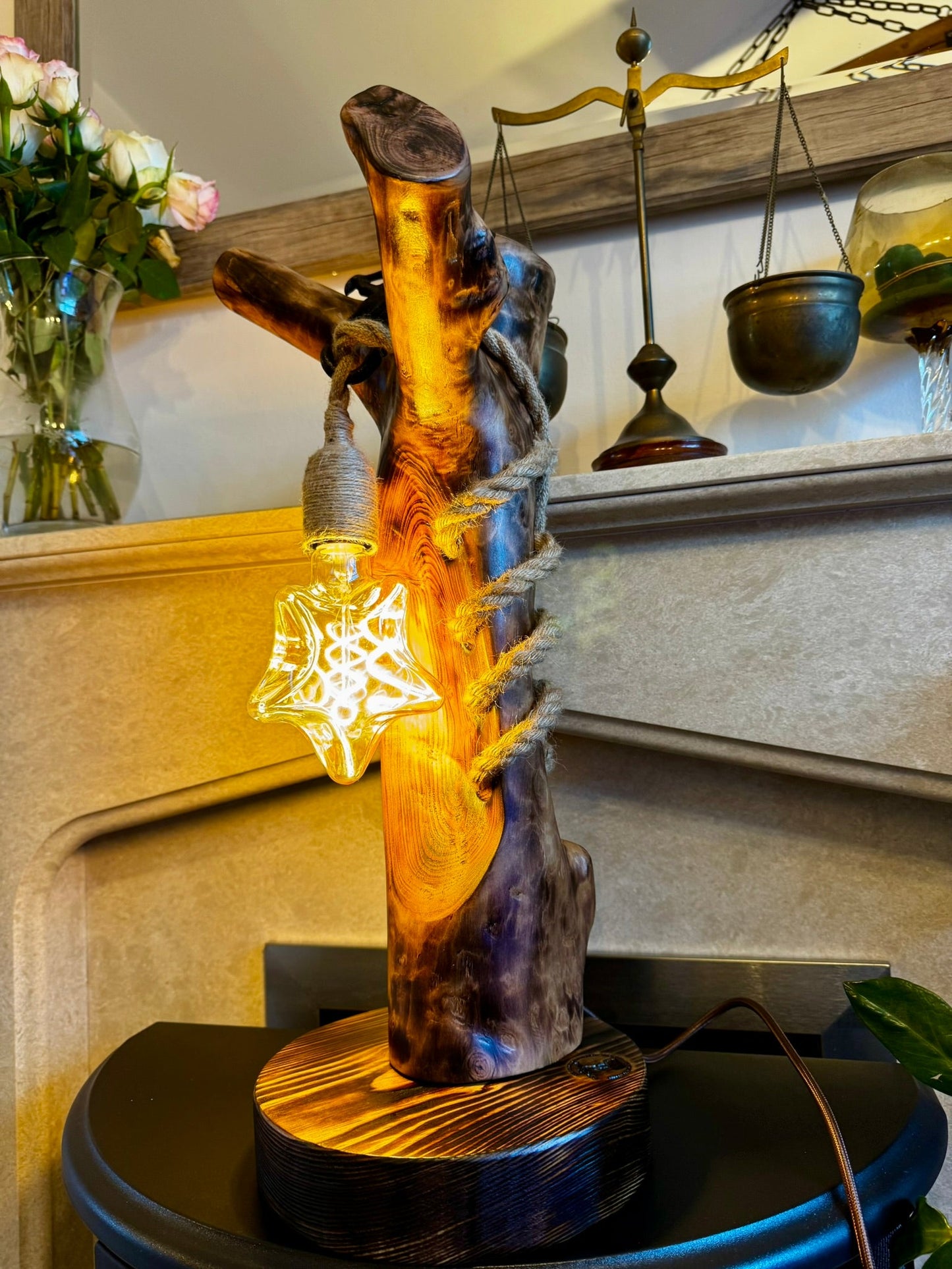 Lumière d'étoile rustique ⭐