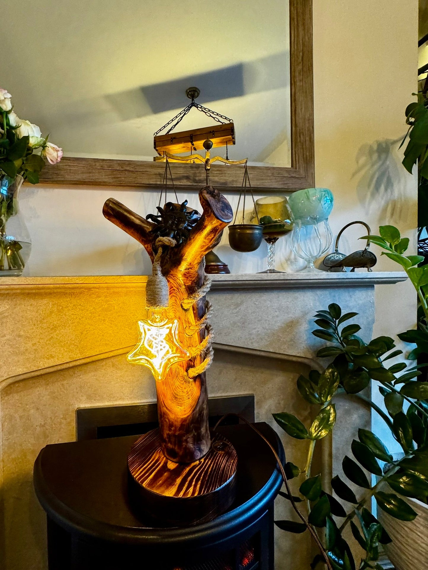 Lumière d'étoile rustique ⭐